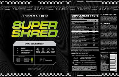 Super Shred label