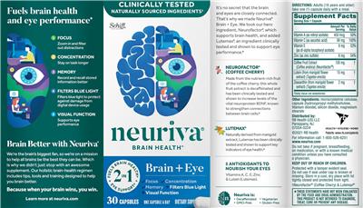 Brain + Eye label
