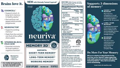 Memory 3D label