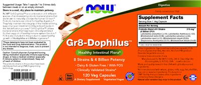 Gr8-Dophilus label
