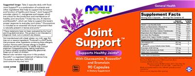 Joint Support label