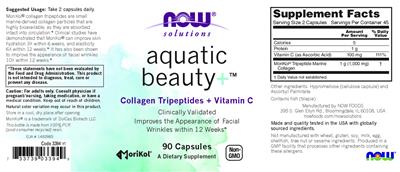 Aquatic Beauty+ label