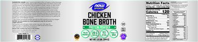 Chicken Bone Broth label