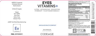 Eyes Vitamins+ label