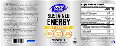 Sustained Energy label