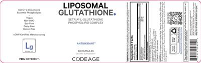 Liposomal Glutathione label