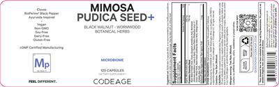 Mimosa Pudica Seed+ label