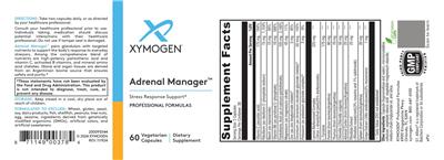 Adrenal Manager label