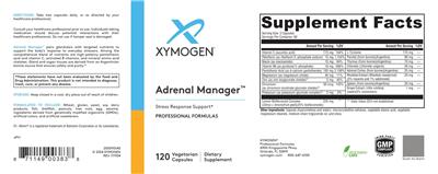 Adrenal Manager label