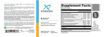 B Activ label
