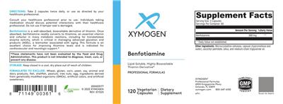 Benfotiamine label