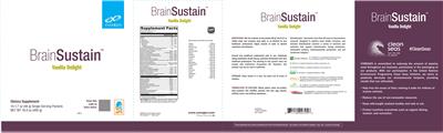 BrainSustain Vanilla Delight label