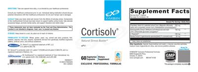 Cortisolv label
