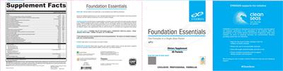 Foundation Essentials label