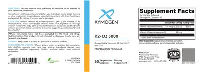 K2-D3 5000 label