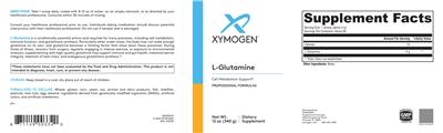 L-Glutamine label