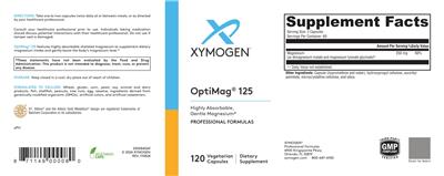 OptiMag 125 label