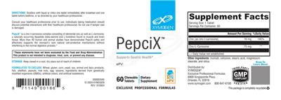 PepciX label
