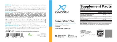 Resveratin Plus label