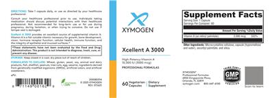 Xcellent A 3000 label