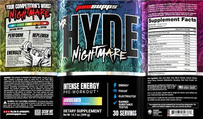 Mr Hyde Nightmare Jawbreaker label