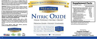 Nitric Oxide label