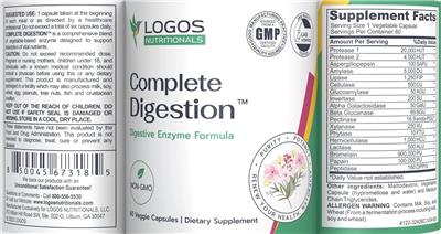 Complete Digestion label