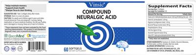 Compound Neuralgic Acid label