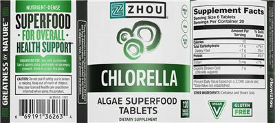 Chlorella label