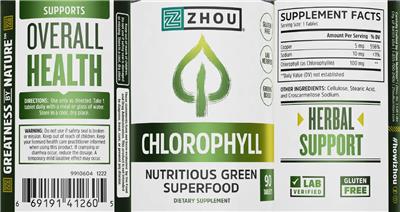 Chlorophyll label