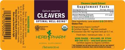 Cleavers label