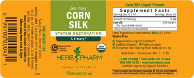 Corn Silk label