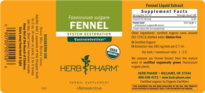 Fennel label