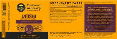 Reishi label
