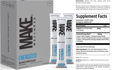 Energized Raspberry label