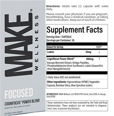 Focused label