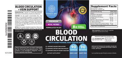 Blood Circulation label