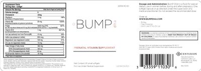 BumP DHA label