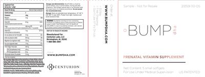 BumP DHA label