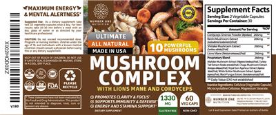 Mushroom Complex label