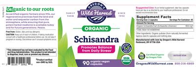 Schisandra label