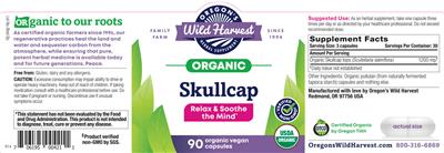 Skullcap label