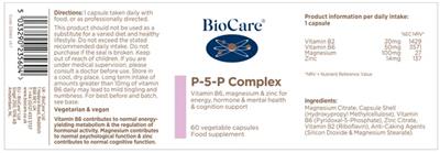 P-5-P Complex label