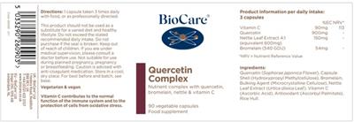 Quercetin Complex label