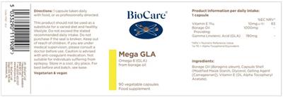 Mega GLA label