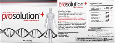 Prosolution+ label
