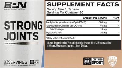 Strong Joints label