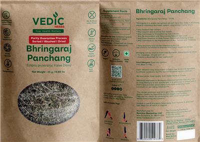 Bhringaraj Panchang label