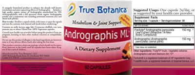 Andrographis ML label