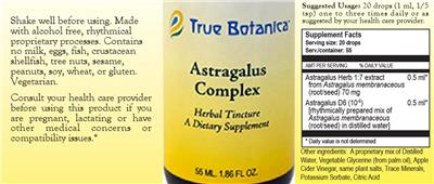 Astragalus Complex label